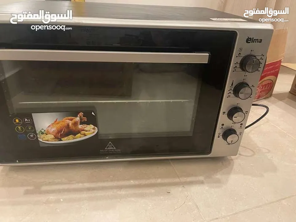 فرن يلمى تركي ممتاز فرن مع شويه بحال وكاله بسعر لقطه بحال وكاله سعره مرتب