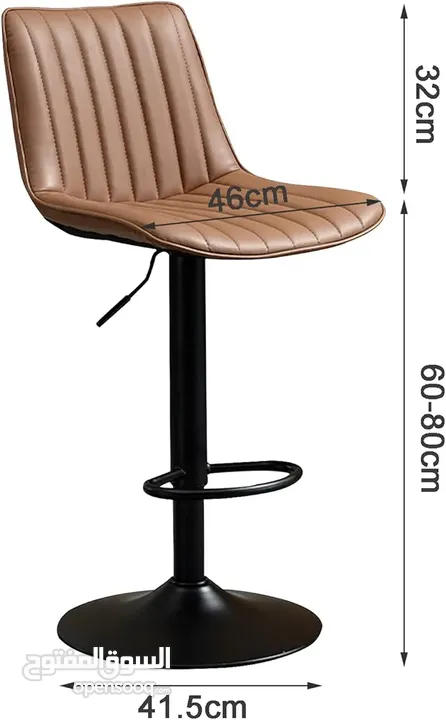 كرسي ستول كرسي بار كرسي مطبخ للبار والسفرة بتصميم عصري ومريح جدا مستورد Stool Chair Bar حصريا