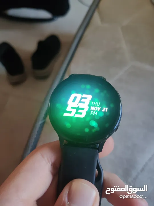 Samsung watch active 2 شغالة مية بالمية