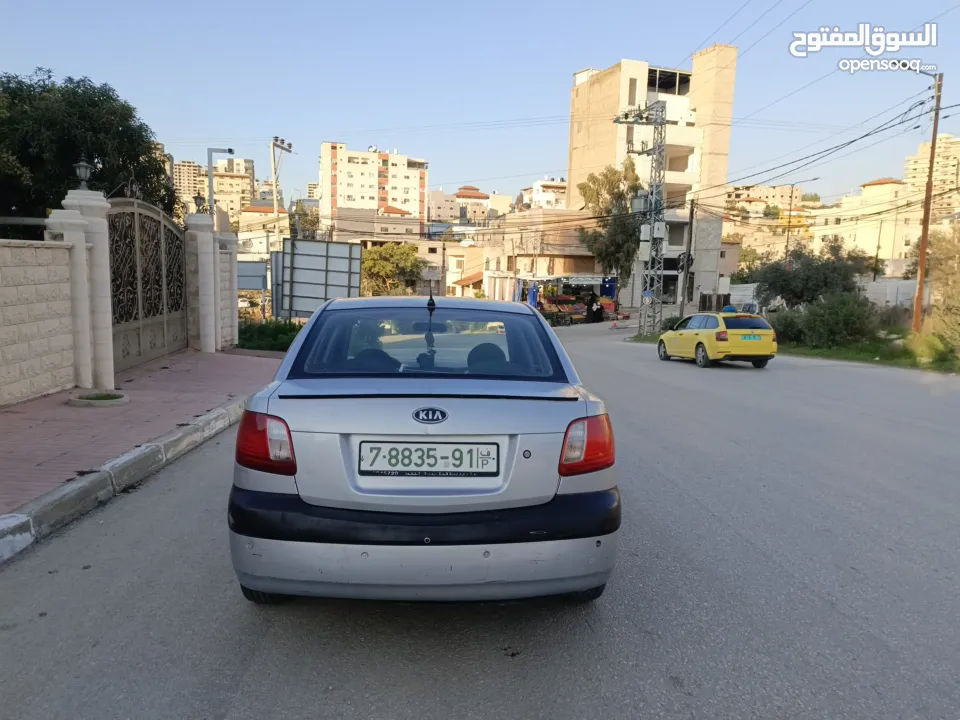 كيا برايد 2009 اتماتك دهان شركه ولا غرام بويا بسعر حرق 32000 ألف نقدا بدل وارد منبدل