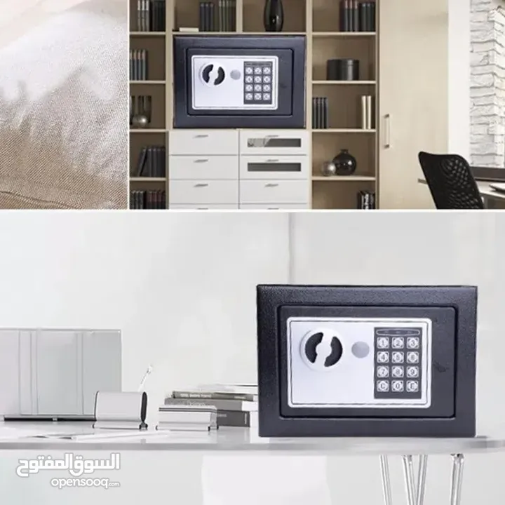 خزنة للنقود و الأوراق المهمه جديدة من الفولاذ المقاوم للصدأ متوفره بعدة احجام