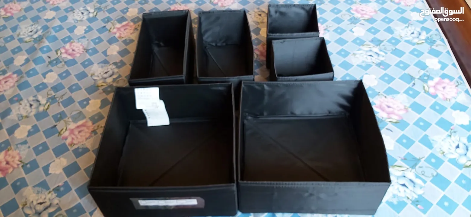 Collapsible Drawer Organiser boxes