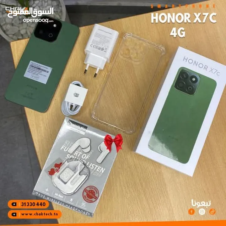 جهاز جديد بالكرتونة Honer X7c رام 16 جيجا 256 مكفول سنة متوفر توصيل