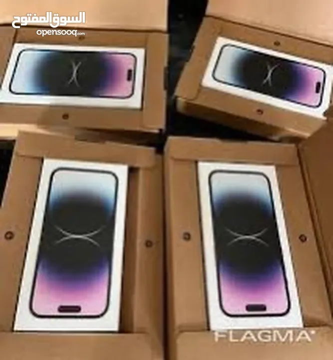 iPhone 14. (128GB/256GB) جديد كفالة شرق اوسط يوجد بكج اصلي