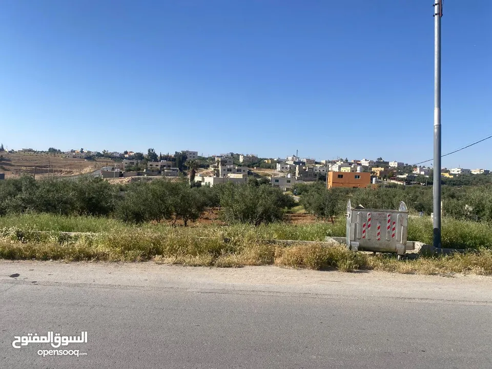 قطعتان ارض للبيع احدهما تجاري و الاخرى سكني ب على مدخل ذيبان /مادبا