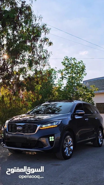 اجمل كيا سورينتو فل ملغم حبه بحاله شركه