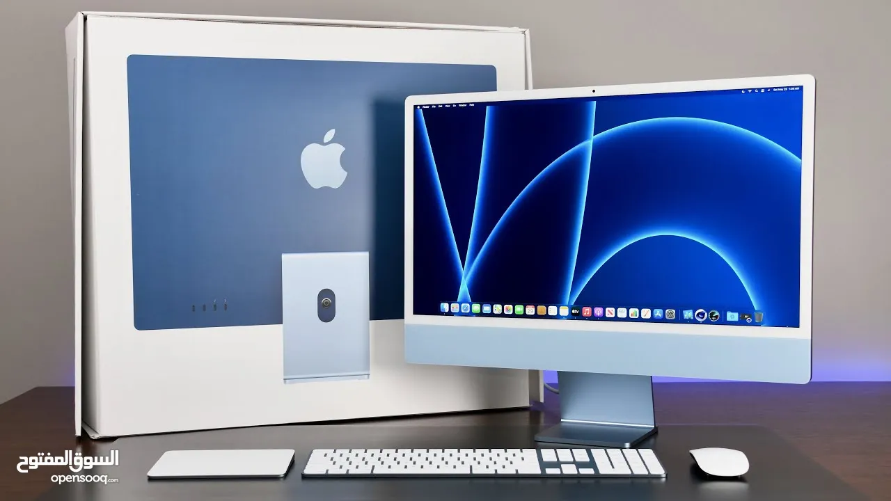 iMac 24"  M4 CHIP 16GB /256GB // اي ماك  24 انش M4 16GB/256GB