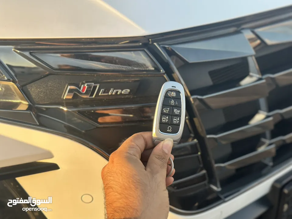 هونداي توسان N-Line    2023/ فل الفل بدون فتحة سقف بانوراما  فل مسكر