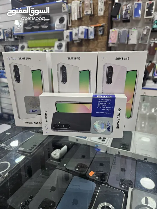Samsung A56 5G جديد كفالة الوكيل الرسمي بسعر مميز