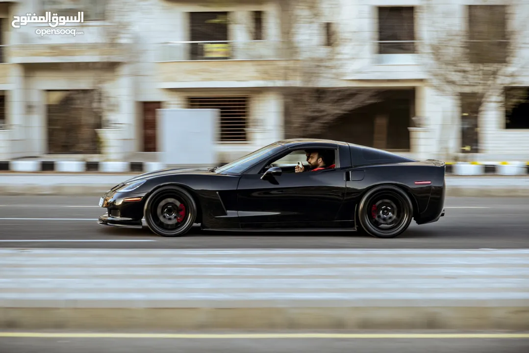 Corvette C6 2008 Ls3 Targa Top 500HP بحالة الوكالة