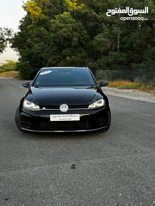 Golf R, 2017 GCC model, without accidents, car in excellent condition, inside and out