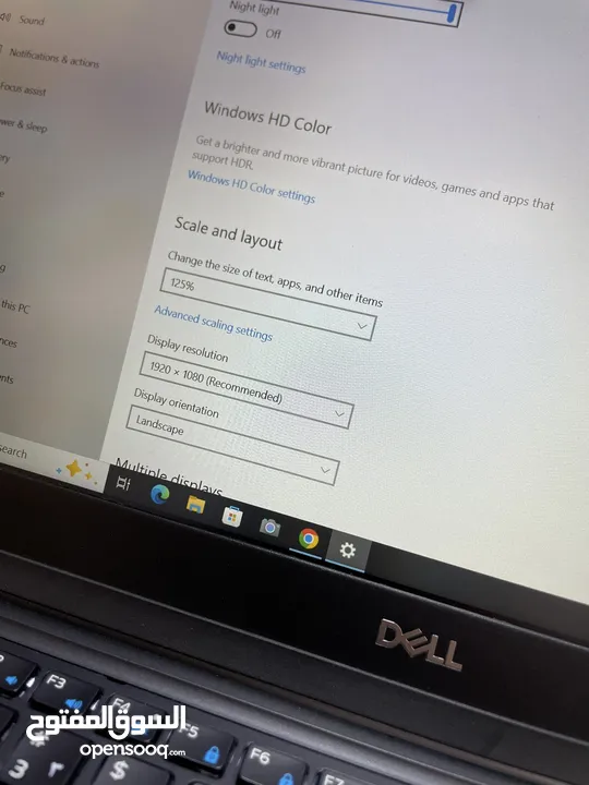 لابتوب  جيل ثامن فئة البورد H كور اي سڤن Core i7-8867 بحالة لجديد