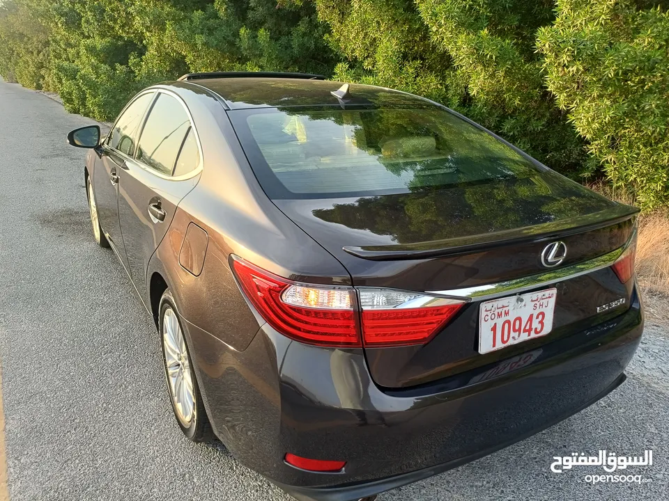 2014.lexus ES350. full option Brown. import From USA...