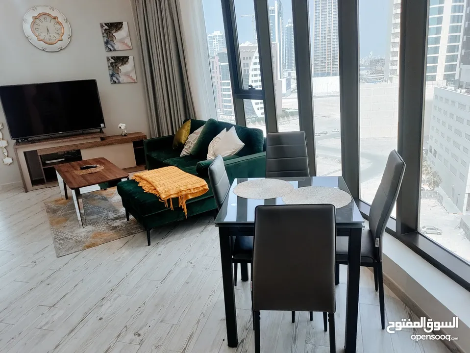 Luxurious furnished apartment for rent in Seef