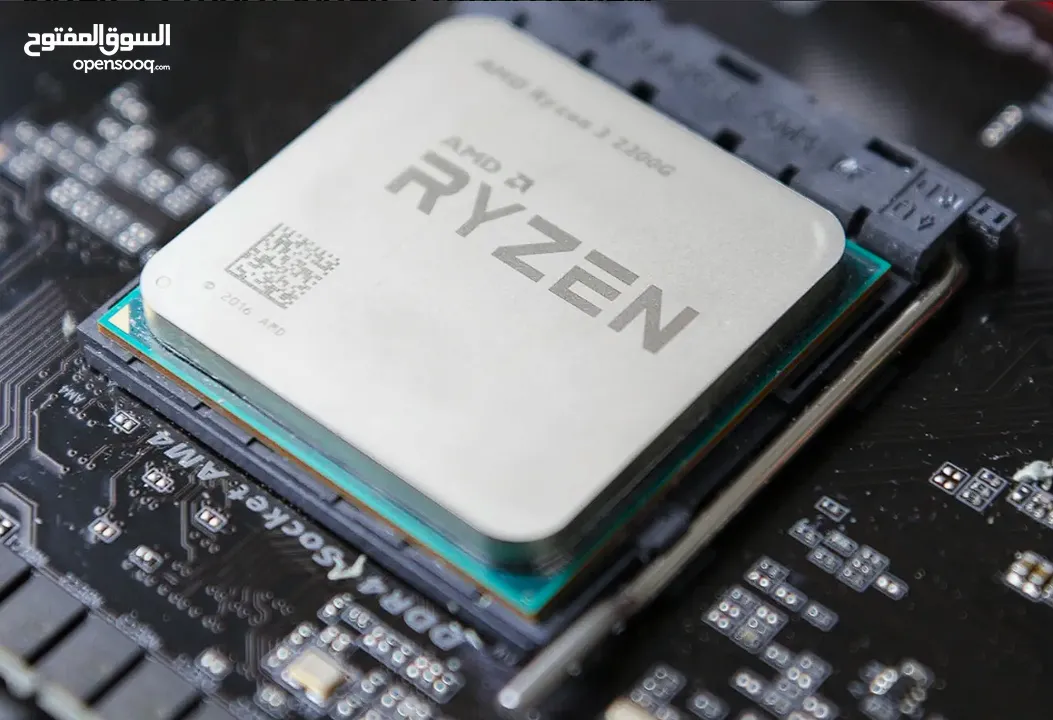 CPU معالج Ryzen 3 2200g مع كرت شاشة مدمج Vega 8