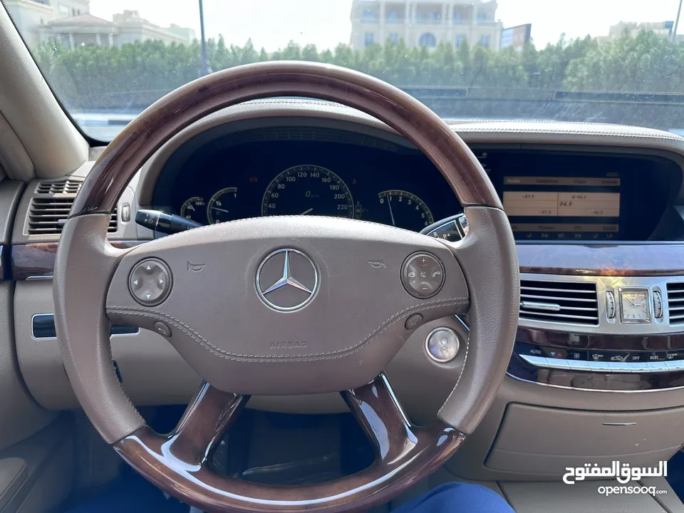 مرسيدس S350 L موديل 2009 بحالة ممتازه