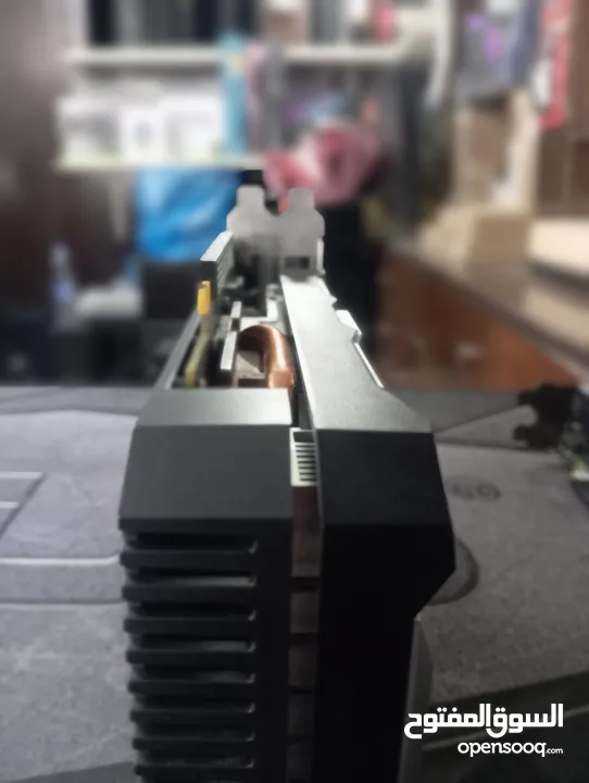 كرت شاشة MSI GTX 1660 SUPER (6GB) مناسب للفئات المتوسطة بلمع كرتونة ما شاء الله مبارك لصاحب النصيب