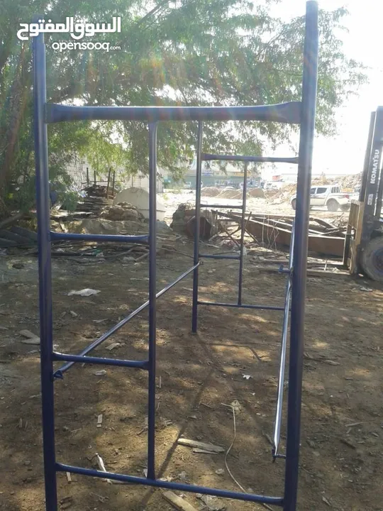 Aluminum scaffolding and ladders