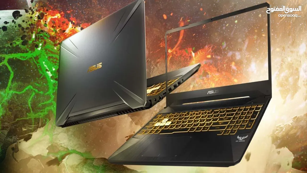 للبيع لابتوب جيمنق ASUS TUF GAMING I5 12GEN 512 SSD/16GB RAM/2050 RTX كالجديد