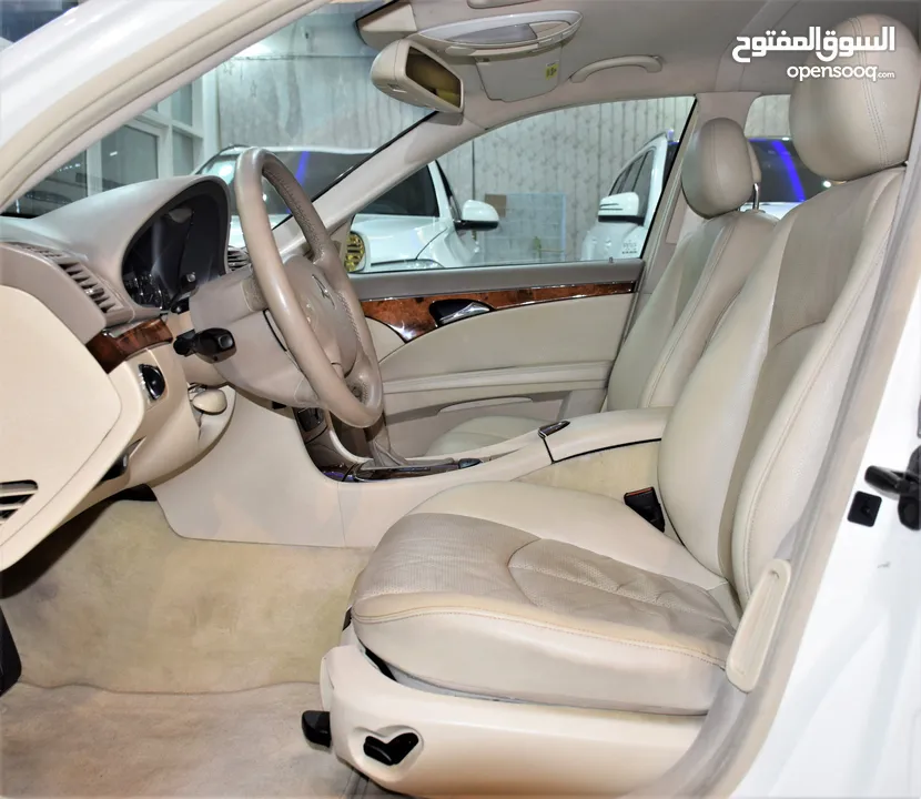 Mercedes Benz E320 ELEGANCE ( LIMOUSINE ) 2003 Model!! in White Color! GCC Specs