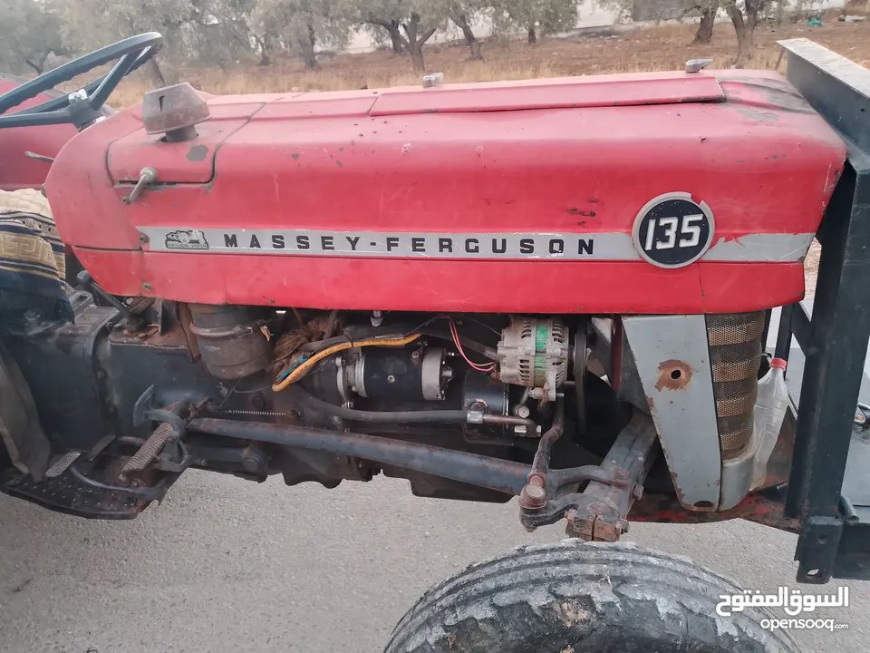 تركتر مسي 135 بحالة ممتازة افرهول جديد بور