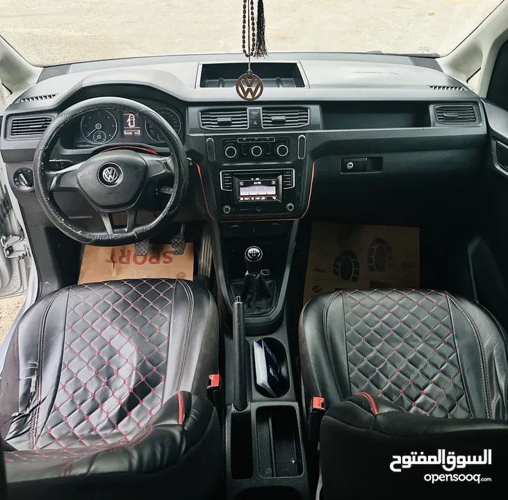 كادي 2016 - ماطور 2000 ديزل - 7 مقاعد - ترخيص وتامين ساري المفعول - بحاله ممتازة جداً - فحص ممتاز