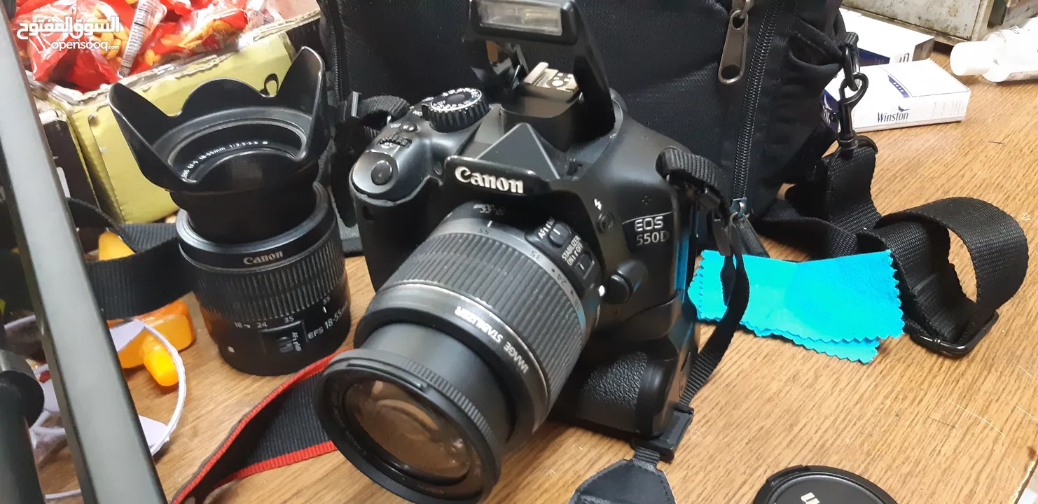كاميرا كانون 550 d : كاميرات - تصوير كاميرات تصوير كانون : إربد المزار  الشمالي (225319152)