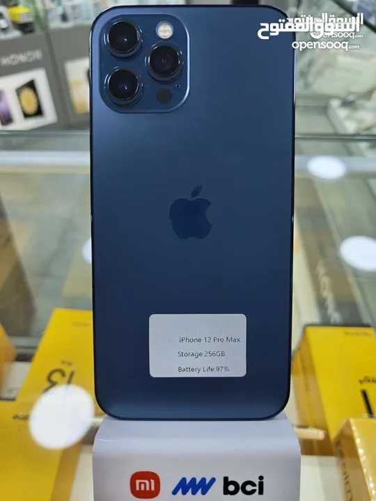 IPHONE 12 PRO MAX ( 256GB ) USED /// ايفون 12 برو ماكس ذاكرة 256 مستعمل وكاله