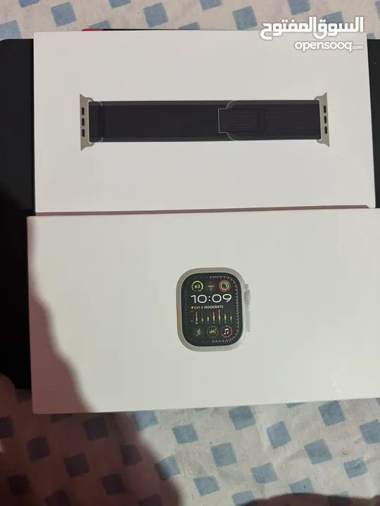 ايفون 14 برو ماكس 256  Airpods Pro 2nd Generation Apple Watch Ultra 2 49 mm Apple Watch 8 45 mm