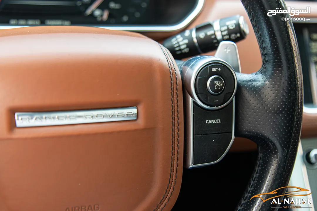 Range Rover Sport Supercharge 2014  السيارة وارد الشركة