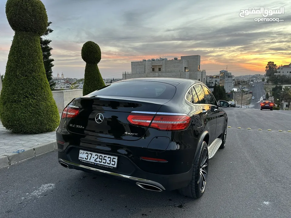 مرسيدس Glc 350e coupe 2019 وارد الشركة غرغور في حالة الوكالة وكفالة البطارية من الشركة لحد الآن