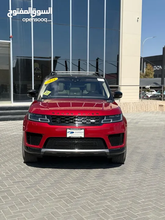 رنج روفر سبورت 2021 HSE HYBRID PLUG IN بسعر مميز ......................