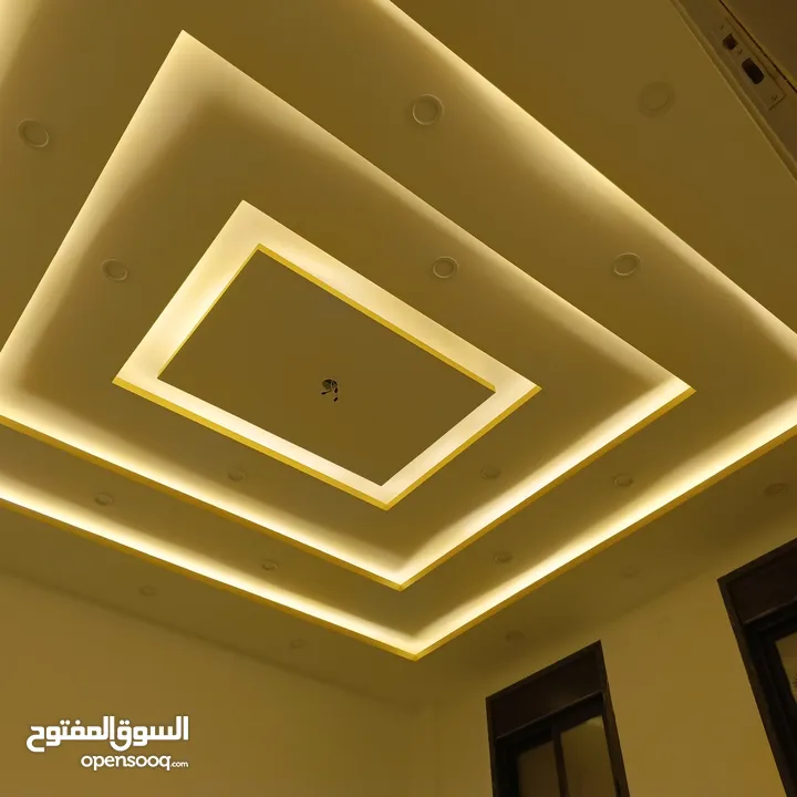 ديكورات جبصين اسقف عزل حواط اسقف ديكورات غرف نوم مطابخ حمامات