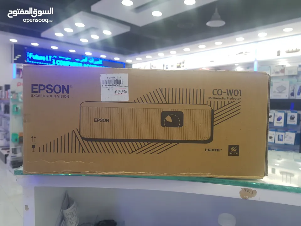 Epson Co-w01 wxga multimedia projector 3000 lum