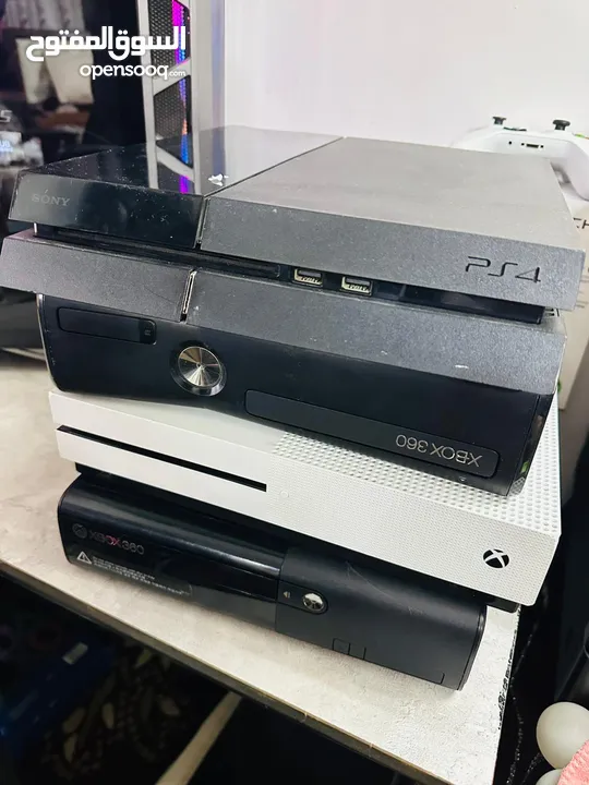 اجهزة اكس بوكس وبلاستيشن للقطع
