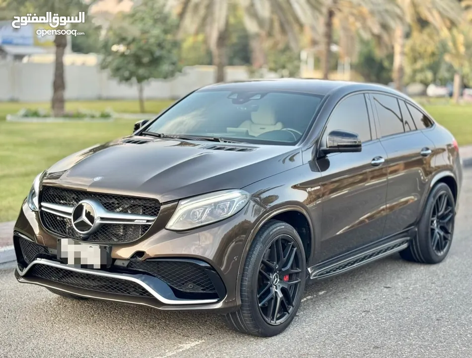 مورسيدس GLE 63s موديل 2016 خليجي نظيييف جدا ومسرفس وجاهز للاستخدام دق سلف واتوكل