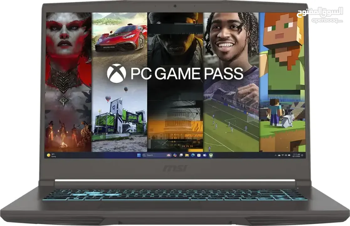 MSI – THIN 15 15.6′′ 144Hz FHD Gaming Laptop