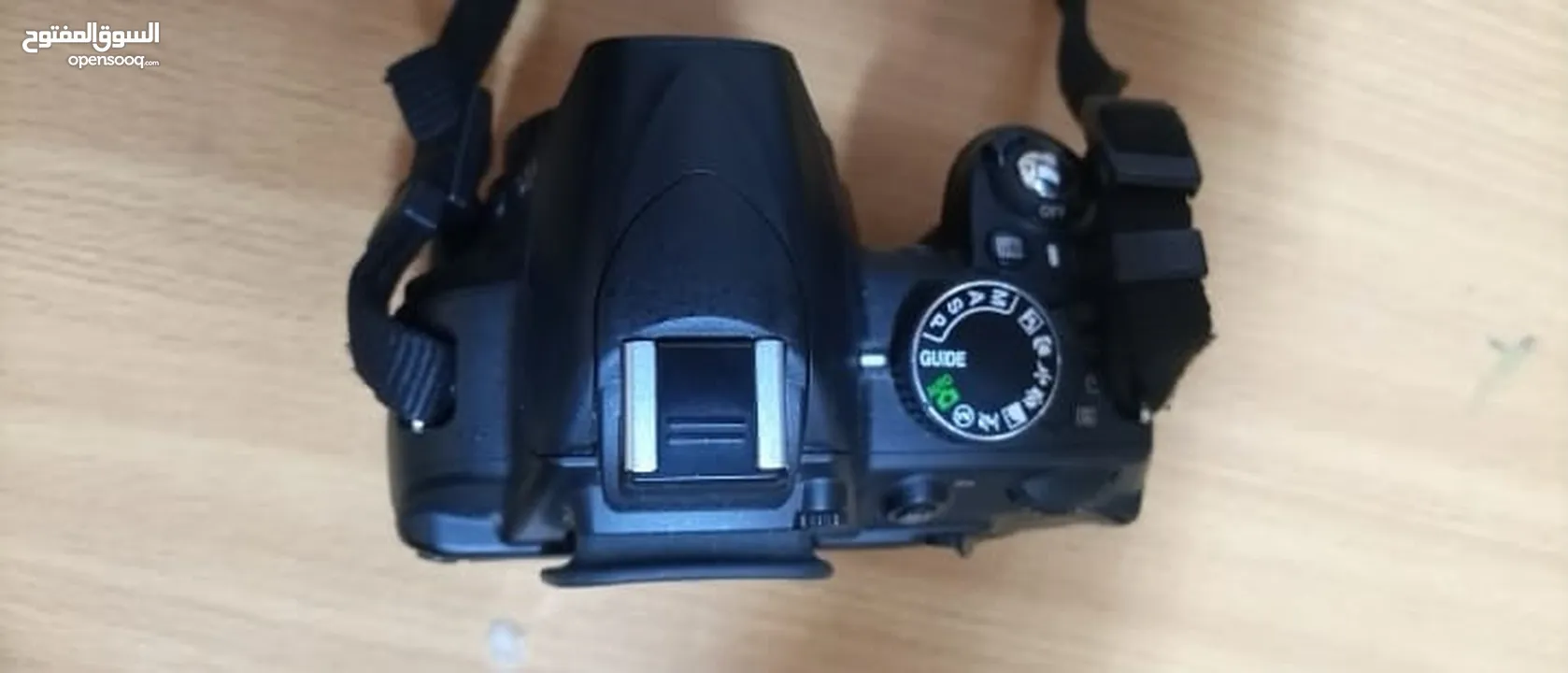 كاميرا نيكون 3100D بحالة الوكالة مع عدسة 55-200