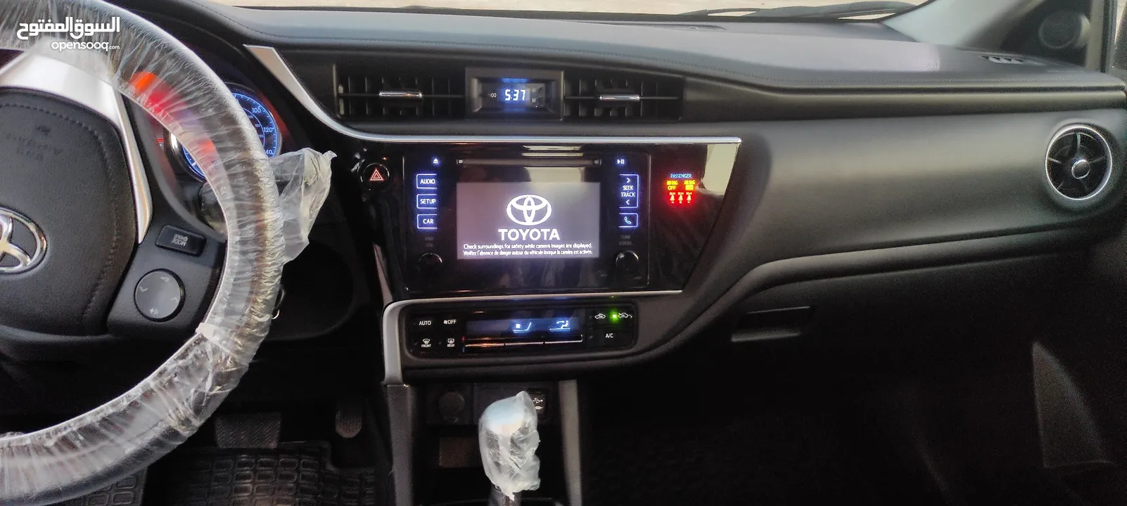 سيارة تويوتا كورولا امريكي 2019   شبه جديد كرت على الزيرو