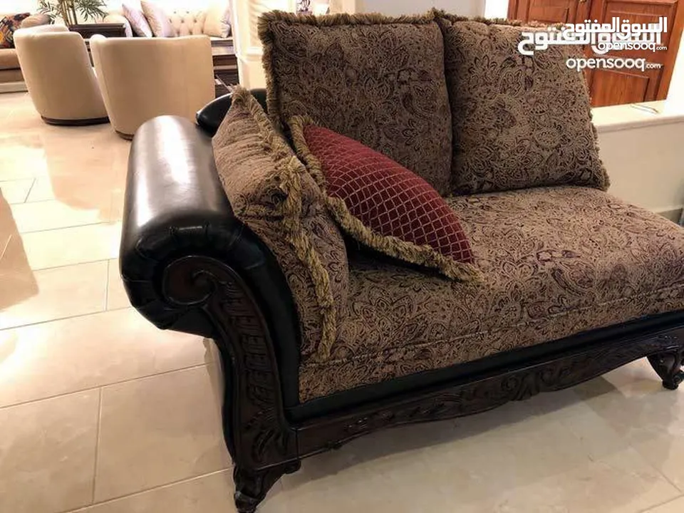 طقم أستوريا من ميداس جلد
