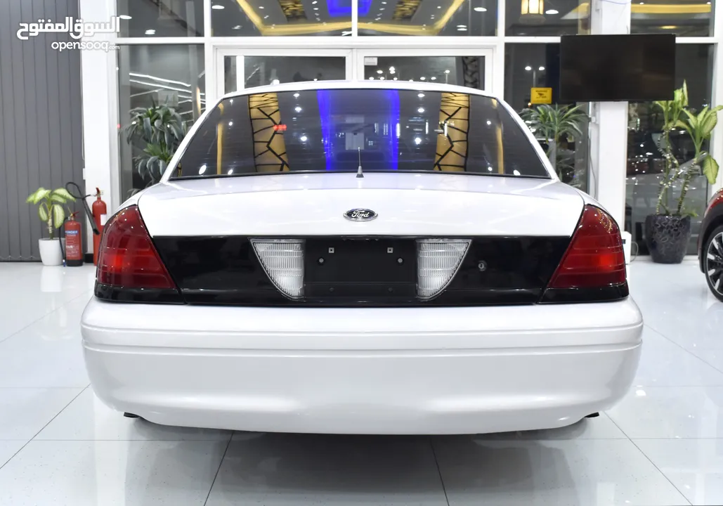 Ford Crown Victoria ( 2008 Model ) in White Color American Specs