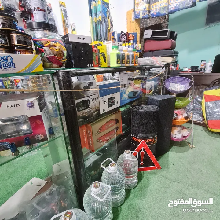 محل للبيع زينة واكسسوارات سيارات جاهز موقع حيوي طبربور ابو عليا بجانب دوار العودات