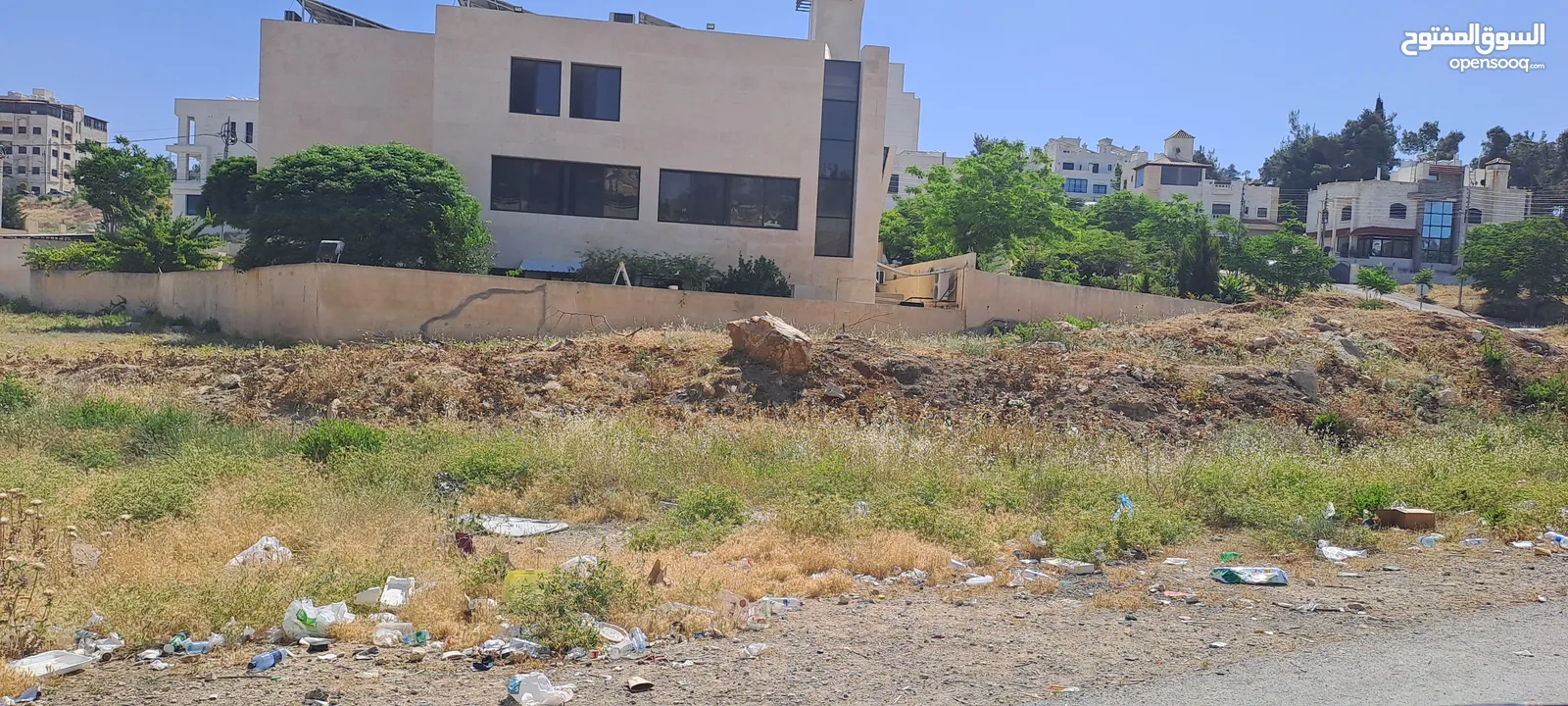ارض للبيع قرب دوار ام النعاج 4 طوابق