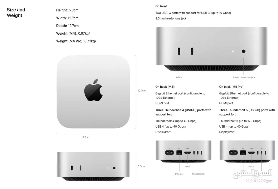 Mac Mini M4 (2024)  16GB RAM / 256GB SSD