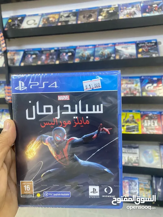 للبيع اشرطة جديدة ps4