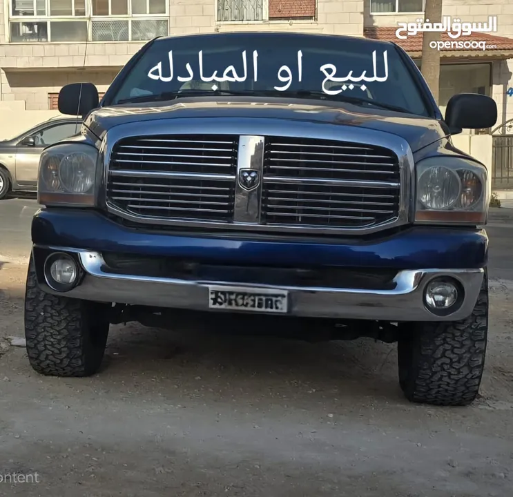 دودج رام 2008 Big horn HEMI 5700cc