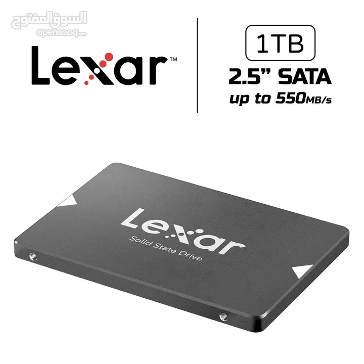 هارد دسك داخلي سريع 1000GB LEXAR NS100 15X SPEED DESKTOP - LAPTOP GAMING SSD 2.5 INCH
