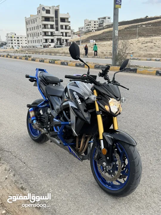 SUZUKI GSX-S750 ABS 2022من أنظف الدرجات ب المملكه