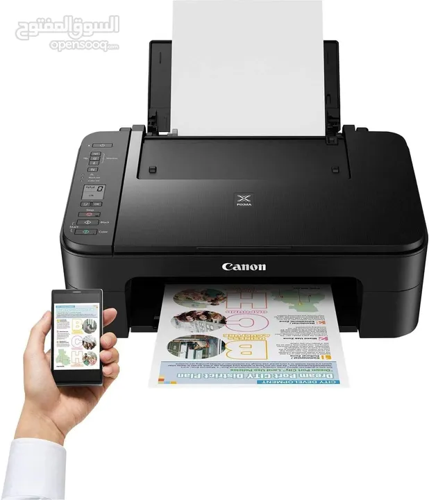 طابعة كانون طباعه بوظائف متعددة طباعة، نسخ، ومسح ضوئي Canon MG3640S Wifi InkJet