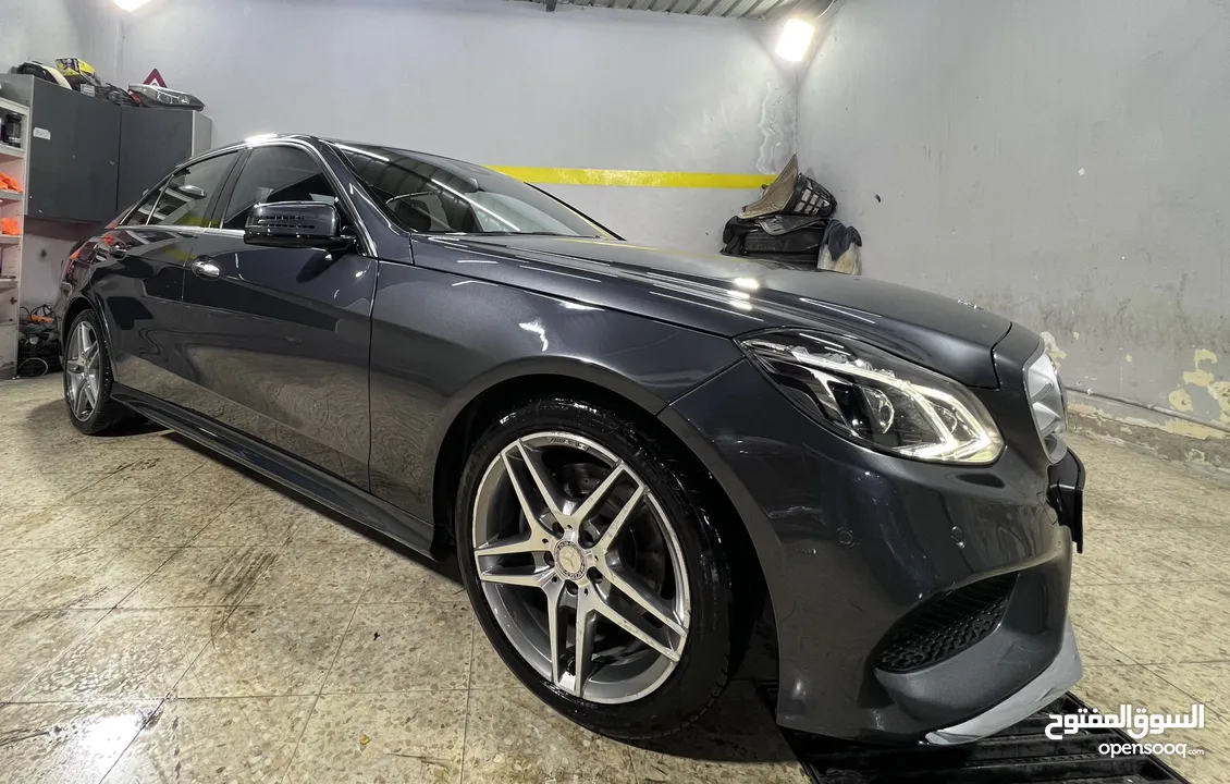 مرسيدس e200 2016 amg kit عداد 46000